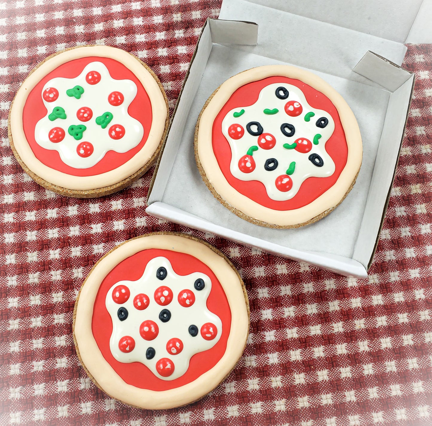 Pizza Dog Treats Qty 6