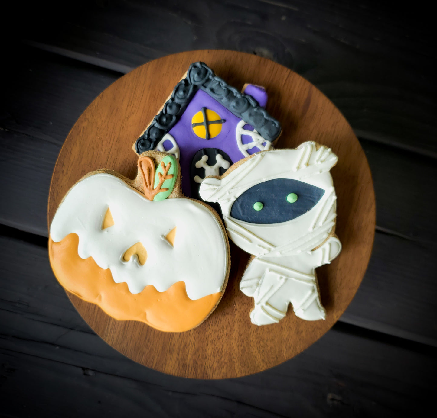 Mummy - Halloween Dog Cookies Qty 12