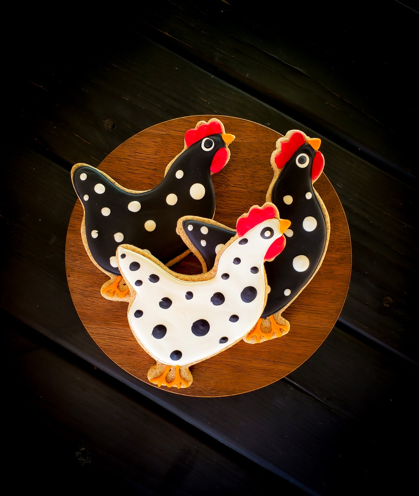 Chicken Dog Cookie - Large Qty 12