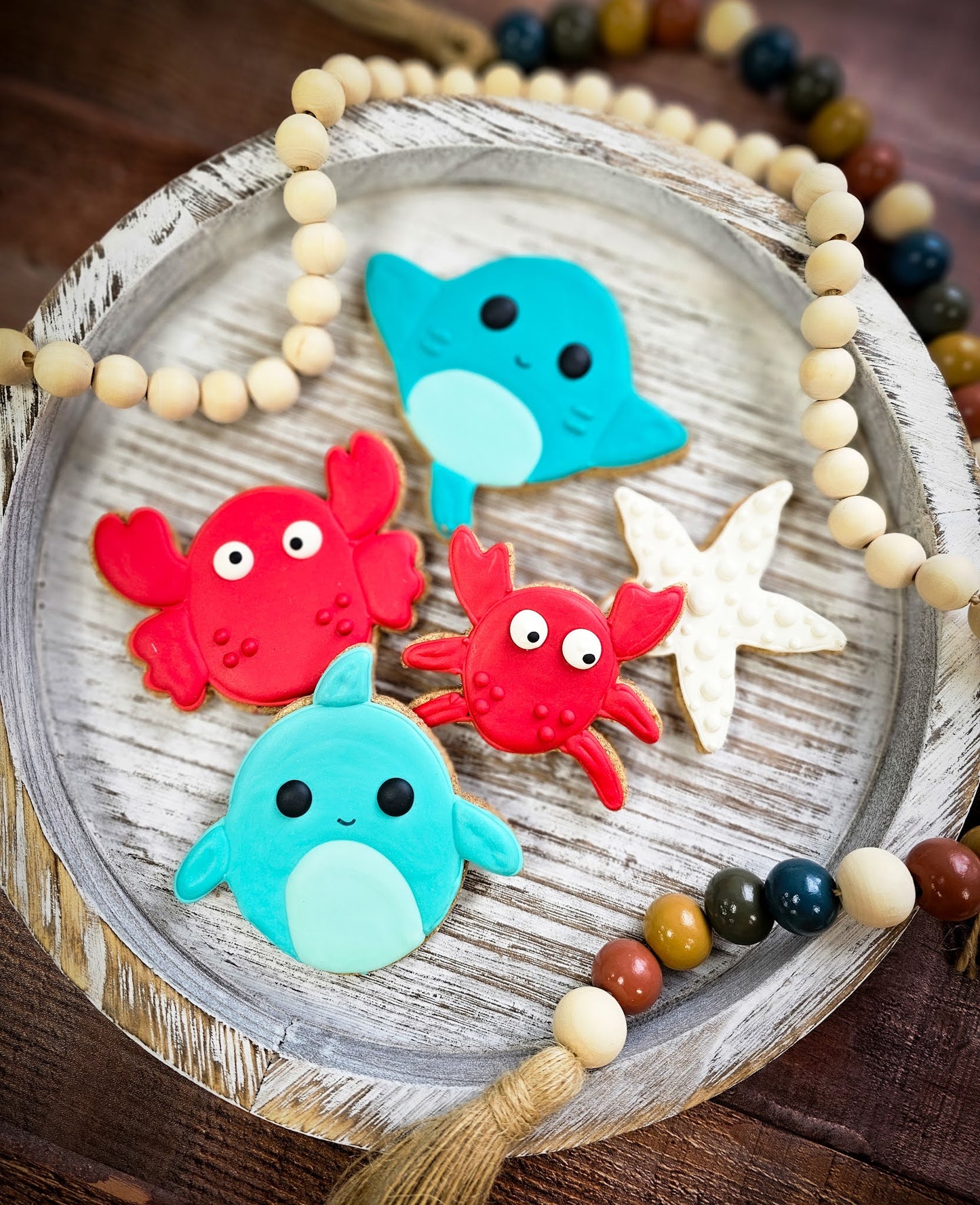 Crab Large Dog Cookies Qty 12