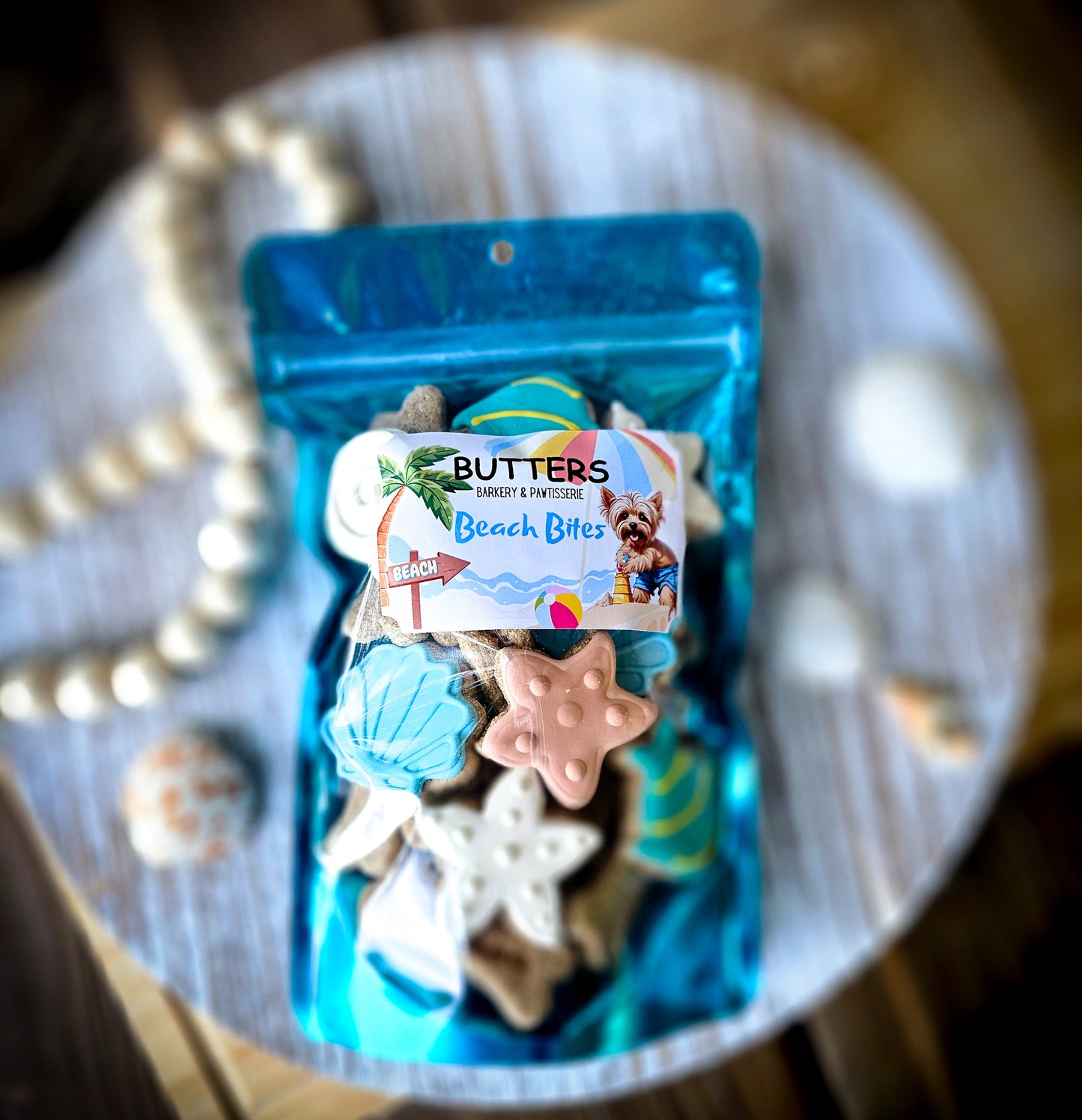 Beach Dog Treat Gift Bag | Qty 3 Wholesale