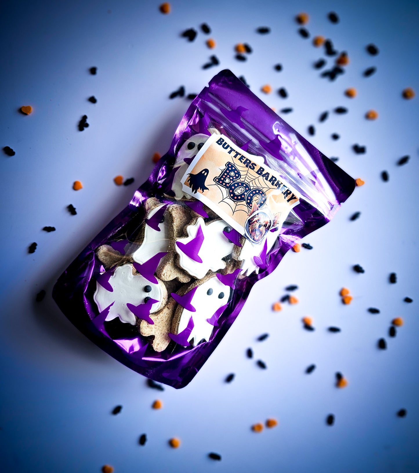 Boo Ghost Cookie Bags Qty 3