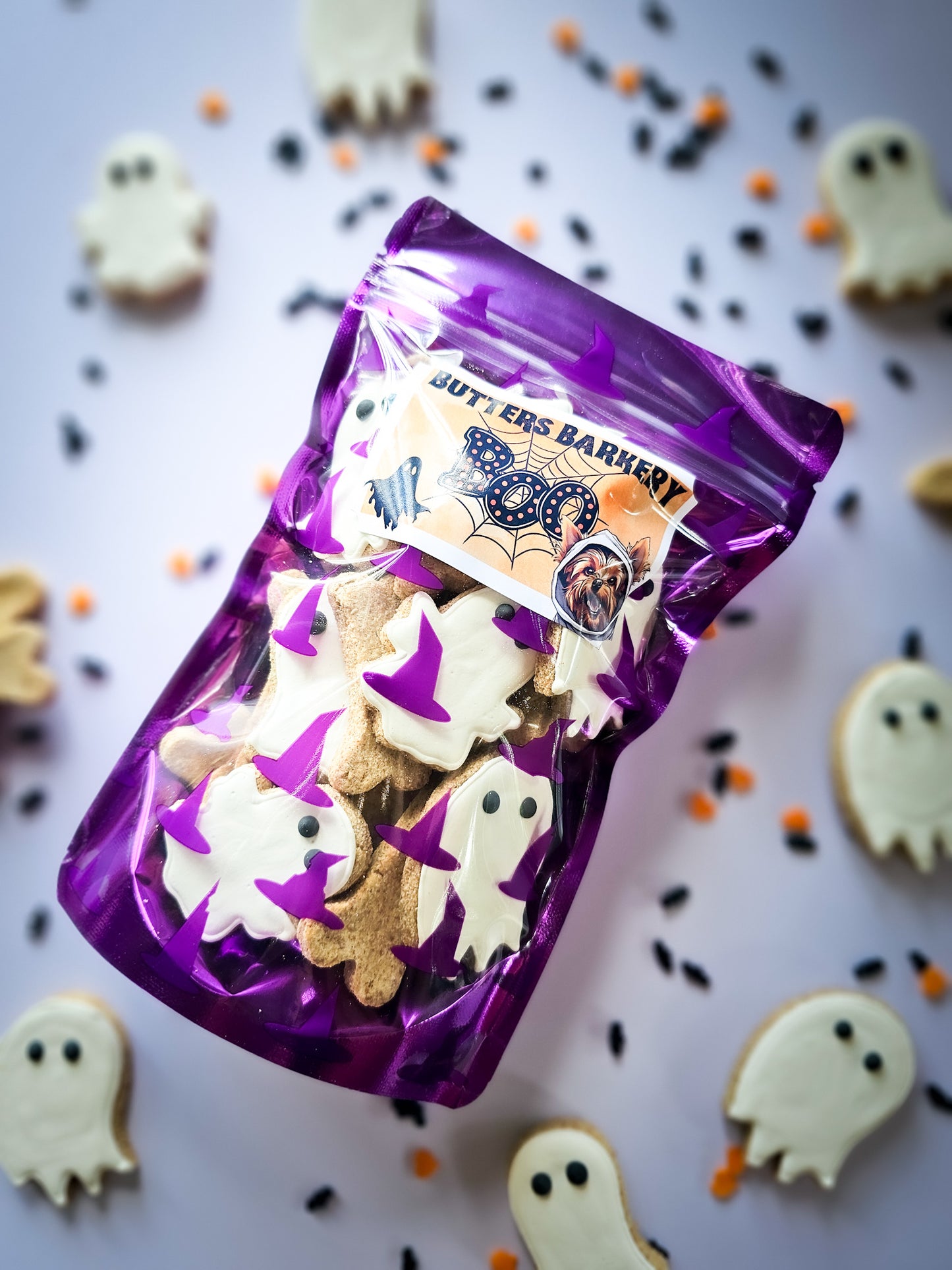 Boo Ghost Cookie Bags Qty 3