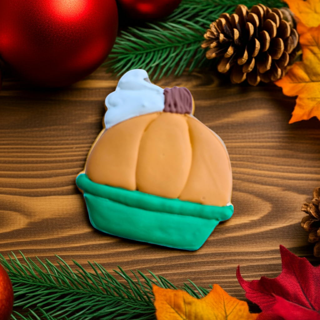 Pumpkin Pie Dog Cookies Qty 12