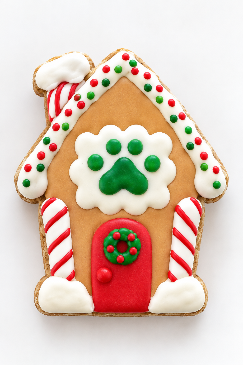 Gingerbread House Dog Treat (Qty 6)