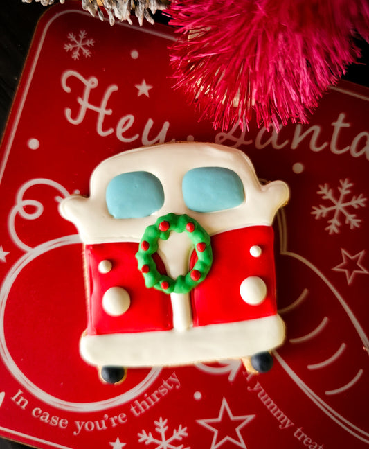 VW Van Christmas Dog Treat (Qty 12)