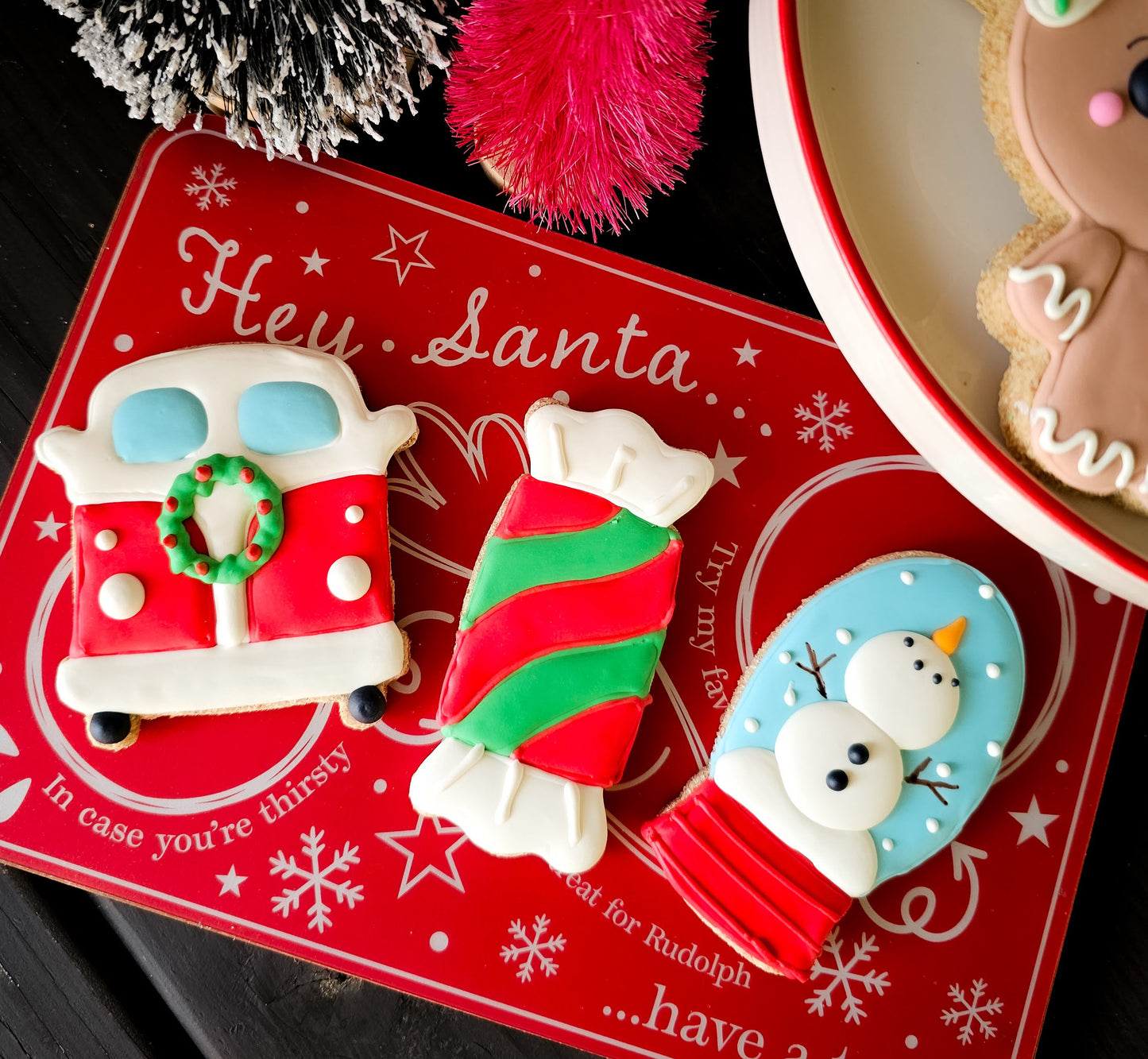 VW Van Christmas Dog Treat (Qty 12)