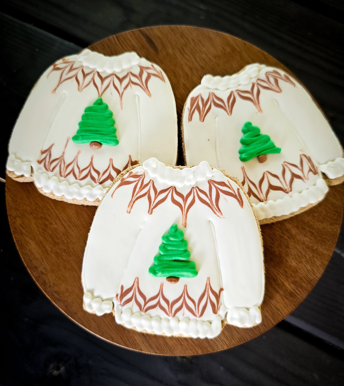 Christmas Sweater Dog Treat (Qty 12)