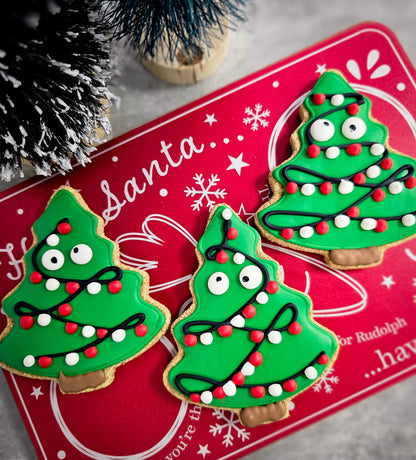 Christmas Tree Dog Treat (Qty 12)