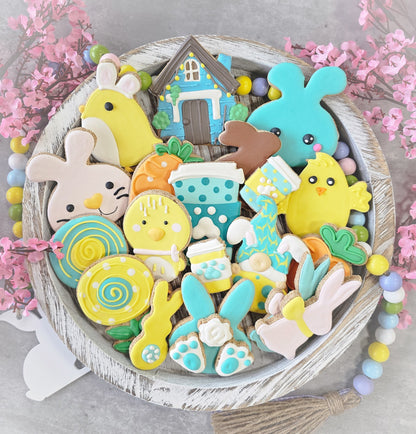 Bunny Easter Dog Cookie Qty 12