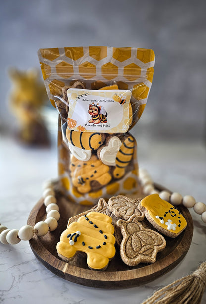 Bee-licious Bites Dog Cookie Bag Qty 3 Wholesale