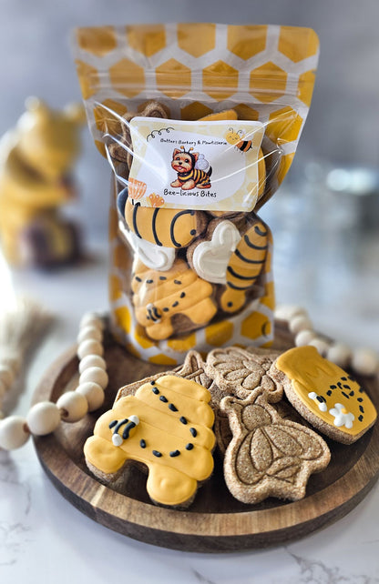 Bee-licious Bites Dog Cookie Bag Qty 3 Wholesale