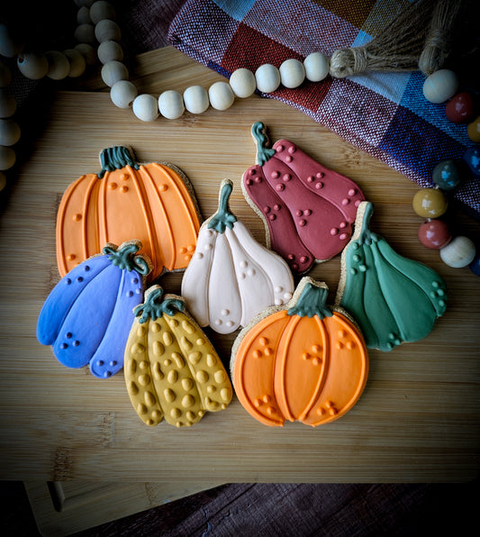 Fall Gourds Qty 28 (4 of each)