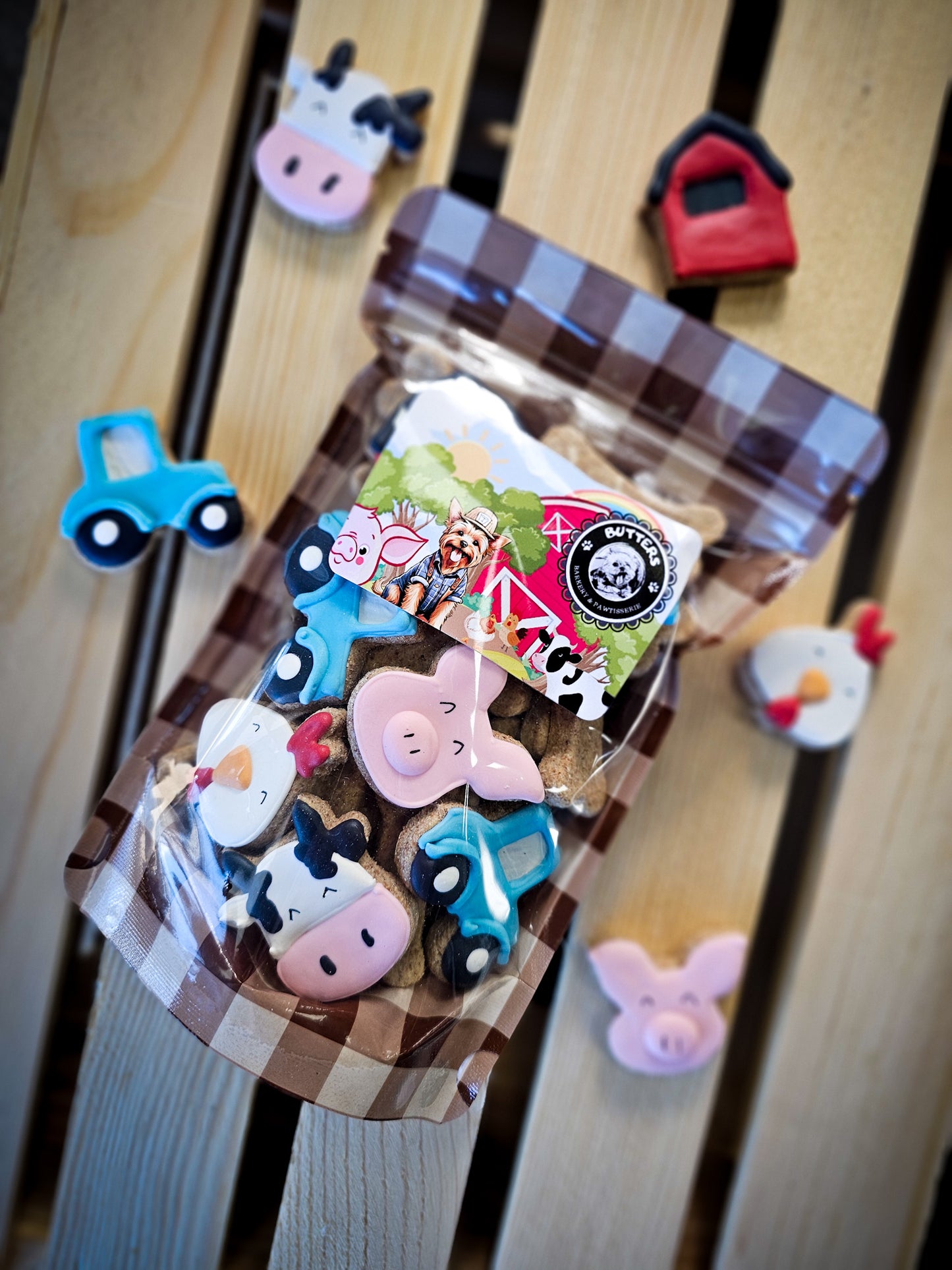 Farm Dog Cookie Bag Qty 3