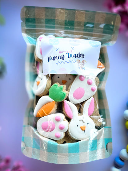 Bunny Tracks Dog Cookie Bag Qty 3