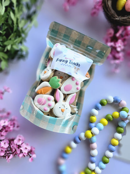 Bunny Tracks Dog Cookie Bag Qty 3