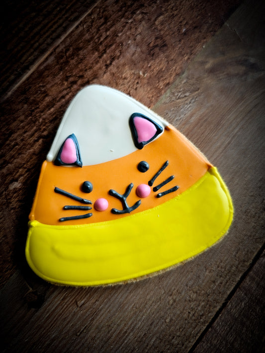 Candy Corn Kitty Dog Treats Qty 12