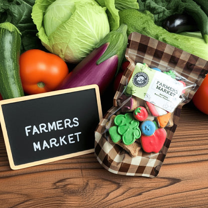 Farmers Market Dog Cookie Bag Qty 3
