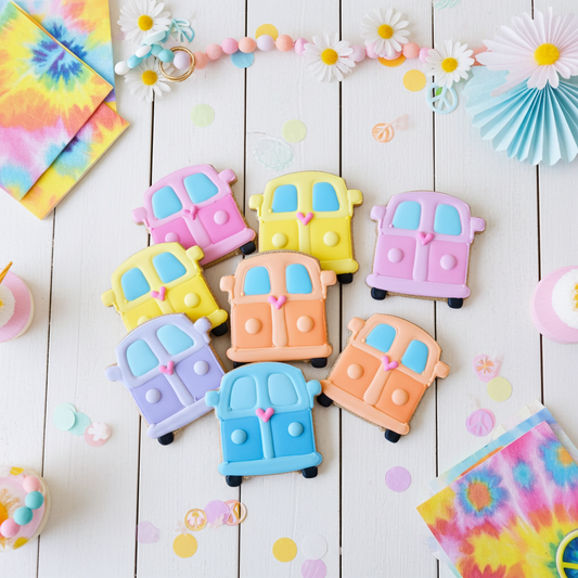 VW Car Dog Cookie | Qty 12 Wholesale