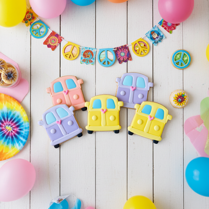 VW Car Dog Cookie | Qty 12 Wholesale