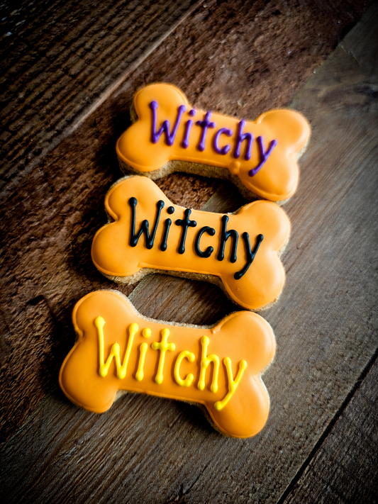 Witchy Dog Treats Qty 6