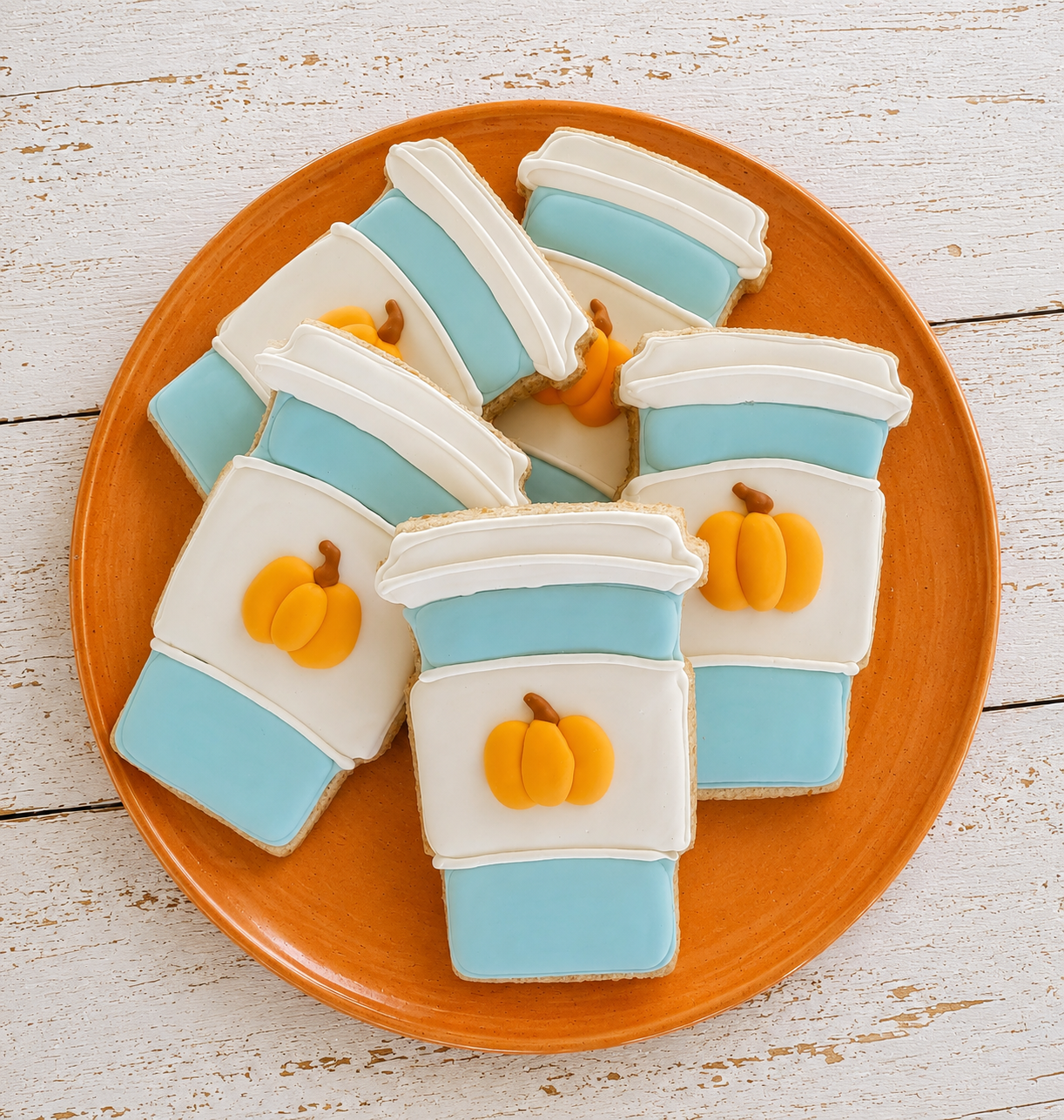 Fall Mocha to go cups - Qty 6