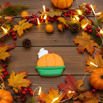Pumpkin Pie Dog Cookies Qty 12