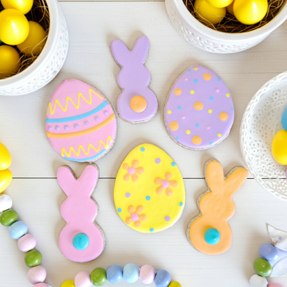 Easter Peep Large Bunny Dog Cookie Qty 12