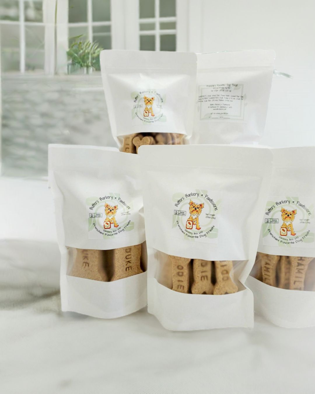 Personalized All Natural Bones Gift Bag | Qty 3 Bags Wholesale