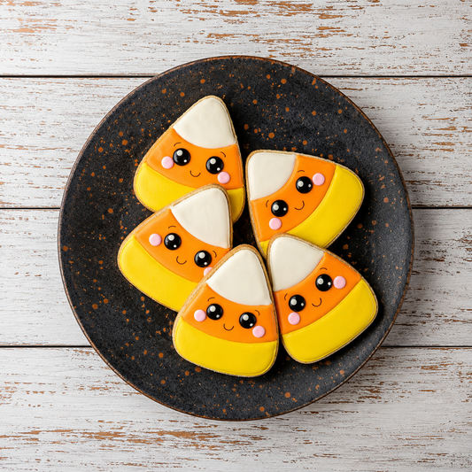 Candy Corn Face Dog Treats Qty 12
