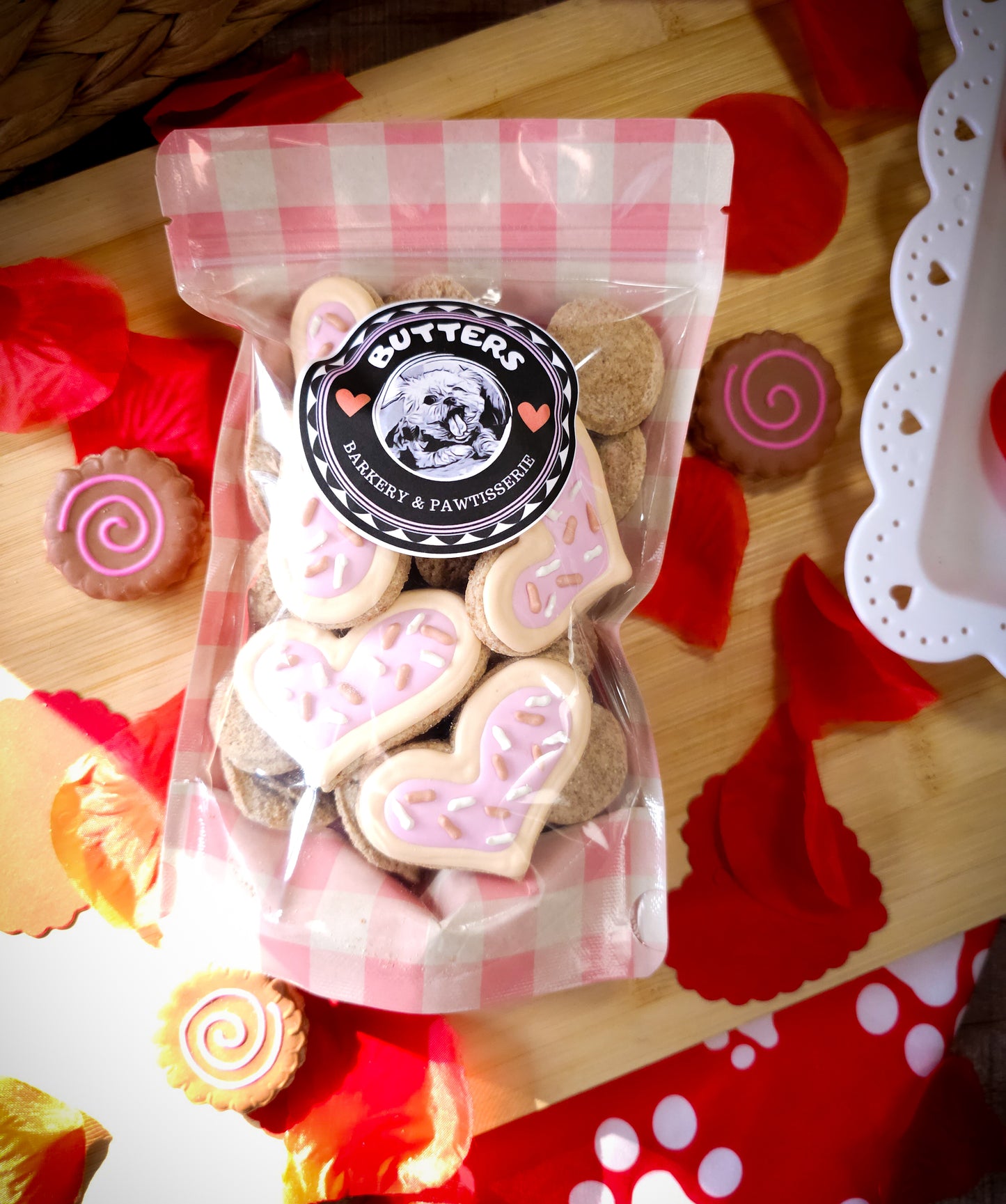 Sweetheart Sprinkles Dog Treats | Valentine’s Day Dog Cookies