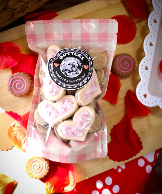 Sweetheart Sprinkles Dog Treats | Valentine’s Day Dog Cookies